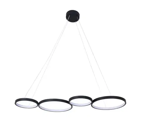 Svietidlá  LED Luster na lanku FLAMENCO LED/42W/230V 4000K čierna 331021