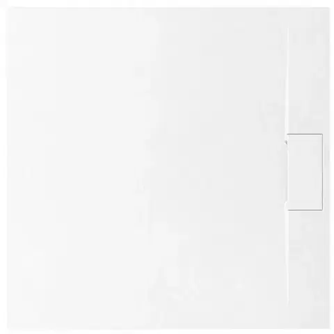 Sprchové vaničky Vanička štvorcová Bazalt white 90x90