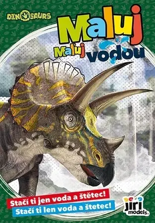 Pre deti a mládež - ostatné Maľuj vodou A5 Dinosaury
