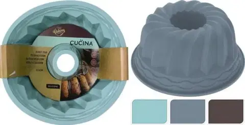Formy na pečenie EXCELLENT Forma na bábovku silikon 24 cm KO-170431200seda