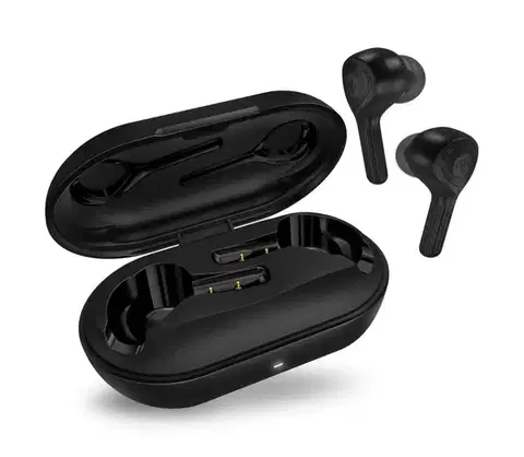 Predlžovacie káble CONNECT IT HEP-5300-BK - Bezdrôtové slúchadlá 300 mAh + 2x 35 mAh čierna HEP-5300-BK