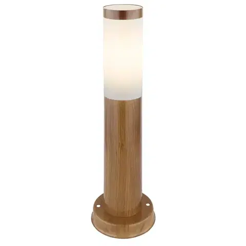 Moderné stojace svietidlá – záhradné lampa Boston 3158W 23W Wood LS1