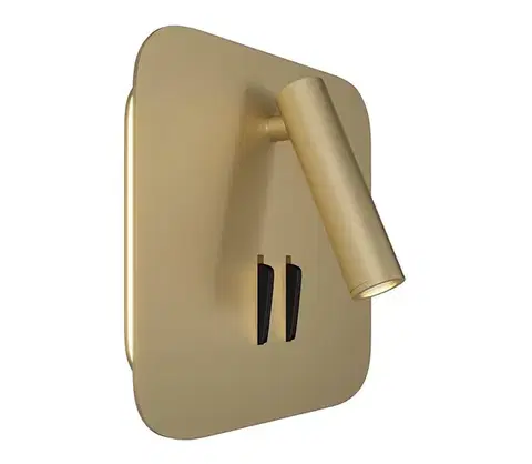 Svietidlá Maytoni C175-WL-01-6W-MG - LED Nástenné bodové svietidlo IOS LED/9W/230V zlatá C175-WL-01-6W-MG