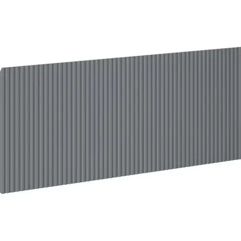 Kúpeľňový nábytok MEXEN - Rivel čelo pre kúpeľňovú skrinku reliéf 100 x 43,5, grafit mat 91A20-1000-470-1-66