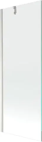 Sprchové dvere MEXEN/S - Next vaňová zástena FIX 70 x 150, transparent, nikel kefovaná 895-070-000-00-00-97
