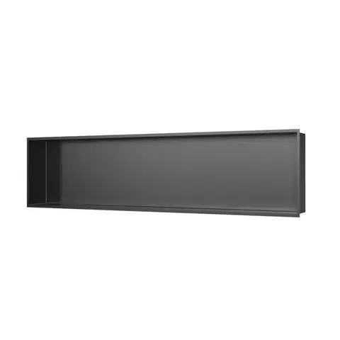 Regály a poličky Vstavaná polička SAT Aurum gun metal 121x28 cm SATAURN12128BGM SATAURN12128BGM