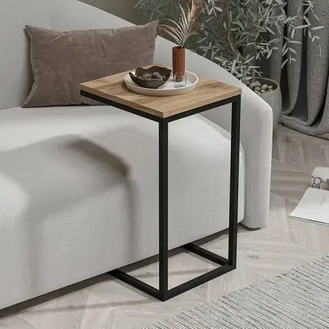 Konferenčné stolíky Príručný stolík / Odkladací stolík Davin - Walnut