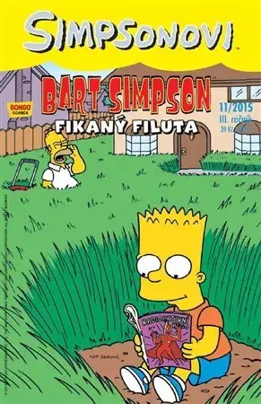 Komiksy Bart Simpson 11/2015: Fikaný filuta - Matt Groening