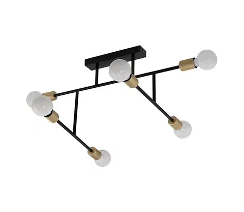 Svietidlá Eglo 79356 - Prisadený luster BELSIANA 6xE27/40W/230V 79356