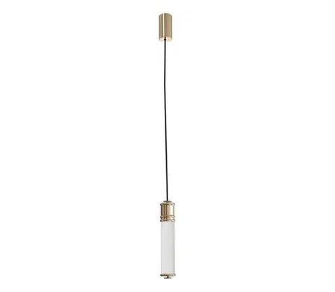 Svietidlá Open Design OR85723 - LED luster na lanku OMI LED/10W/230V mosadz OR85723