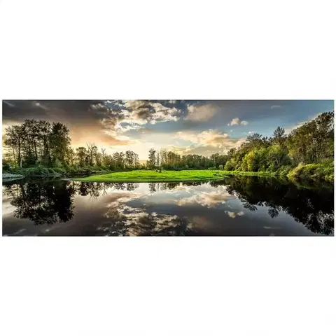 Dekorácie a bytové doplnky Obraz Glas Nature 50x125 EX210 NATURE