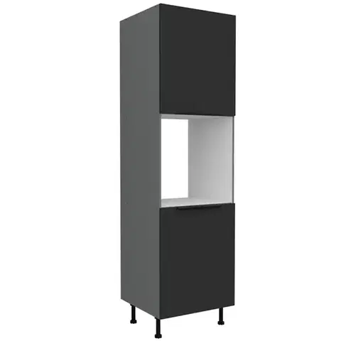 Kuchynské skrinky stojace Kuchynská skrinka Aria-Bl/Ant Anti Fingerprint 60dp-215 2f