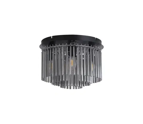 Svietidlá Searchlight 55620-320SM - stropné svietidlo SWIZZLE 5xE14/60W/230V, priemer 32 cm, dymové 55620-320SM