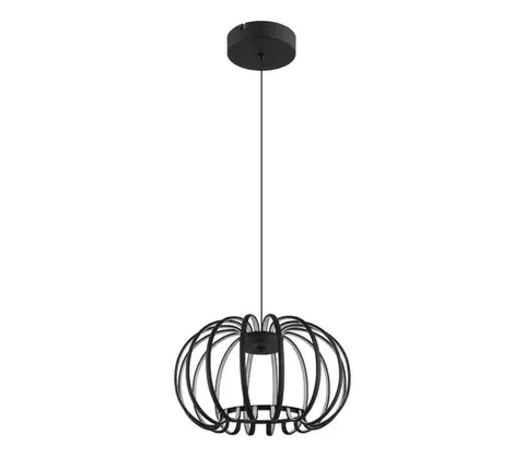 Svietidlá Globo 15946B - stmievateľné závesné svietidlo na lane RIBBON LED/40W/230V 3000K čierne 15946B