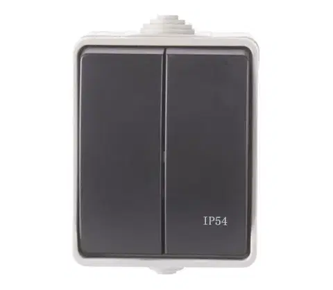 Predlžovacie káble  Spínač domový sériový 250V/10A IP54 A1398.1