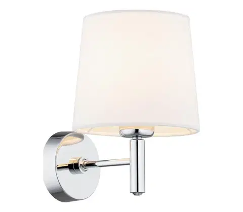 Svietidlá BRILAGI - Nástenné svietidlo MONTE 1xE27/60W/230V krémová/lesklý chróm 8590828053460
