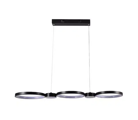Svietidlá  LED Luster na lanku LED/38W/230V 4000K čierna 10043