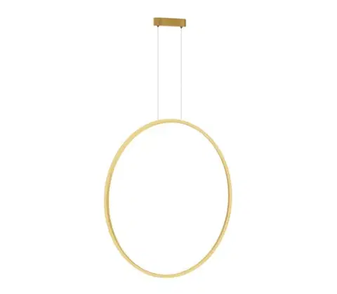LED osvetlenie  LED Luster na lanku SATURNO LED/46W/230V pr. 80 cm IP44 zlatá ML8857