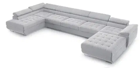 Sedačky a sedacie súpravy ArtPK Rohová sedacia súprava BENJAMIN 275 U XL | ľavá strana Farba: Castel 85