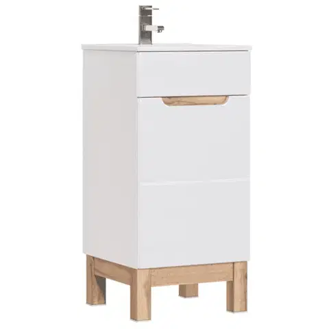 Skrinky do kúpeľne ArtCom Skrinka pod umývadlo BALI White 823 | 40 cm