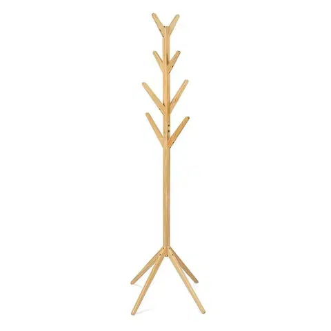 Nemý sluha Vešiak HANG ON 175 cm, borovica