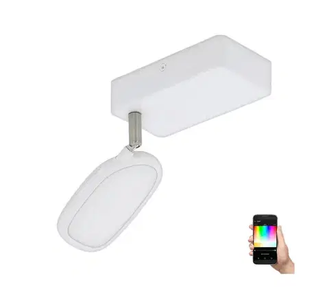 Svietidlá Eglo 97691 - LED RGB Bodové svietidlo PALOMBARE-C 1xLED/5W/230V 97691
