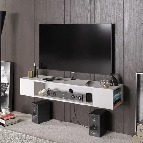 TV stolíky TV stolík Peti - White
