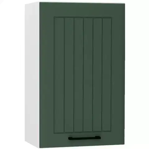 Kuchynské skrinky visiace Skrinka do kuchyne Irma W40 Pl zelená Mat