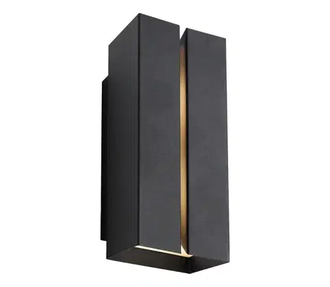 Svietidlá Nordlux - Vonkajšie nástenné svietidlo CLARINI 2xE27/15W/230V IP54 2618151203