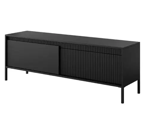 Nábytok do obývačky ArtLas TV stolík SPIRIT 153 2D | čierna