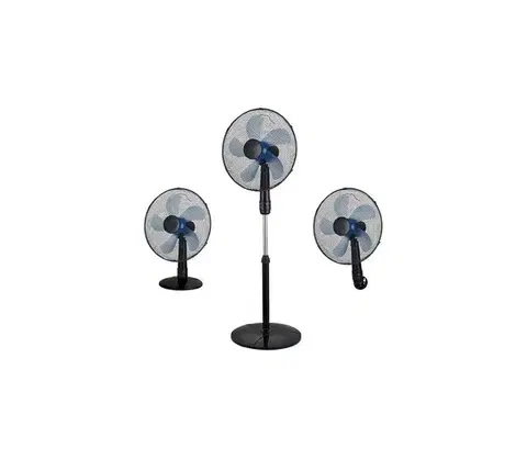 Ventilátory Eurolamp Stojanový látor 3 v 1 50W/230V pr. 40 cm čierna 300-20011