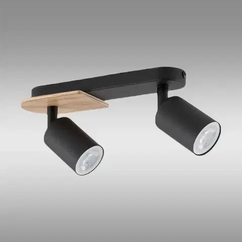 Moderné lampy do obývačky Stropné bodové svietidlo Cover Wood 4674 LS2