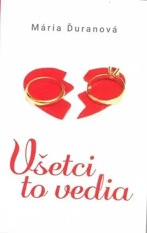Romantická beletria Všetci to vedia - Mária Ďuranová