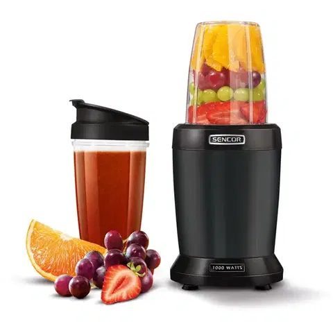 Mixéry Sencor SNB 4301RD nutri mixér, čierna