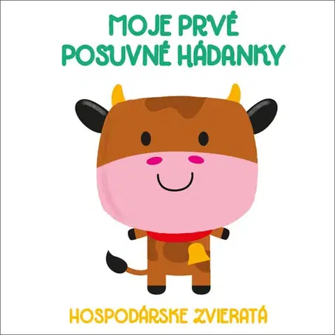 Leporelá, krabičky, puzzle knihy Moje prvé posuvné hádanky Hospodárske zvieratá