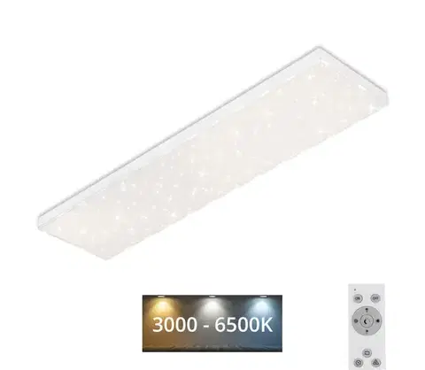 Svietidlá Brilo - LED Stmievateľné stropné svietidlo STARRY SKY LED/24W/230V 3000-6500K + DO 7381-316