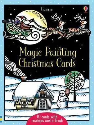 V cudzom jazyku Magic Painting Christmas Cards - Fiona Watt,Zuzanna Bukala