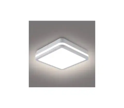 LED osvetlenie BRILAGI - LED vonkajšie svietidlo BENE LED/18W/230V 22x22 cm biela IP54 BRI585