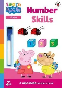 Príprava do školy, pracovné zošity Learn with Peppa: Number Skills