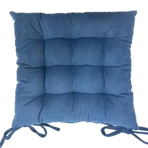 Bytový textil Poduška na stoličku PB2555 40x40 cm  24 tyrkysová