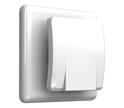 Svietidlá Osram - LED Nočné svetlo s čidlom súmraku LUNETTA LED/0,3W/230V biela 4099854530678