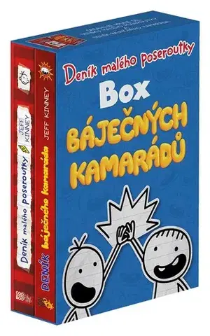 Dobrodružstvo, napätie, western Deník malého poseroutky - Box báječných kamarádů - Jeff Kinney,Veronika Volhejnová