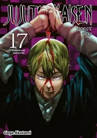 Manga Jujutsu Kaisen - Prokleté války 17: Dvakrát měř, jednou řež - Gege Akutami,Matěj Vozábal