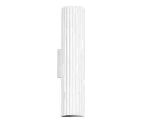 Svietidlá  SL.1539 - Nástenné svietidlo KARBON 2xGU10/10W/230V biela SL.1539