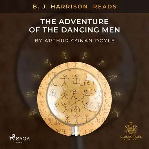 Svetová beletria Saga Egmont B. J. Harrison Reads The Adventure of the Dancing Men (EN)