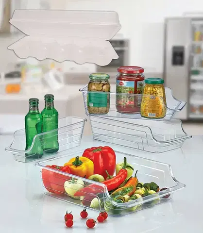 Dózy na potraviny MAKRO - Organizér s boxom na vajcia