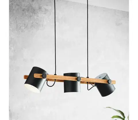 Svietidlá Eglo 43045 - Luster na lanku HORNWOOD 3xE27/60W/230V 43045