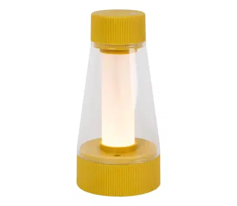 LED osvetlenie Lucide 45500/01/44 - LED Stmievateľná lampa LORALI LED/1,2W/4V IP44 žltá 45500/01/44