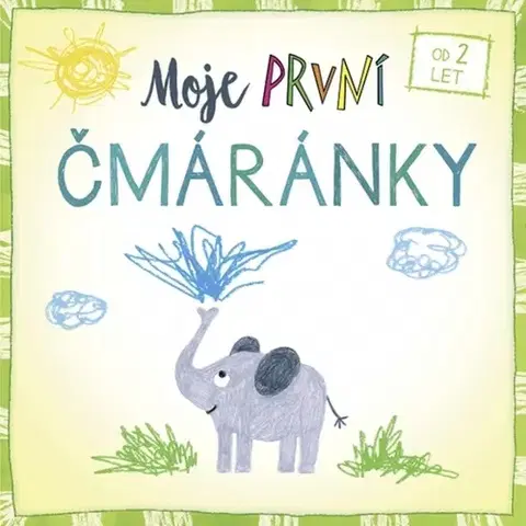 Nalepovačky, vystrihovačky, skladačky Moje první čmáránky - slon