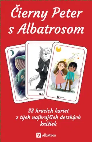 Karty Albatros Karty Čierny Peter s postavičkami z Albatrosu